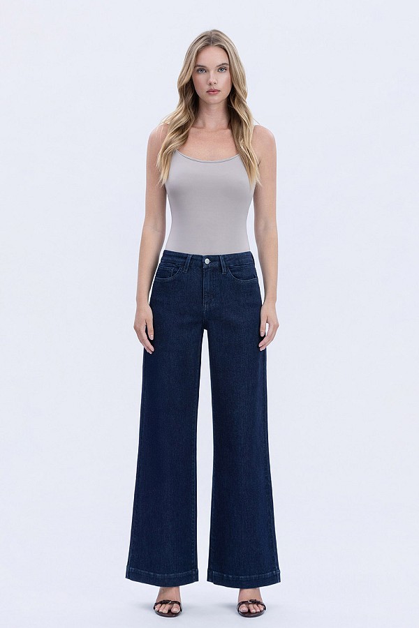 HIGH RISE SEAMLESS WB TROUSER HEM W...